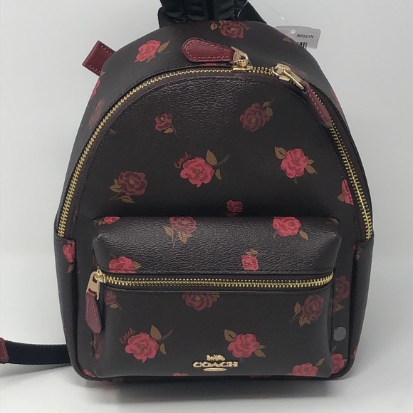 🎉HP🎉Nwt mini coach backpack oxblood 1 multi - Picture 4 of 8